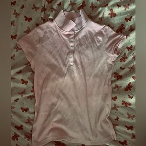 NAUTICA (KIDS) Light Pink Uniform Shirt. Size: (12-14)
